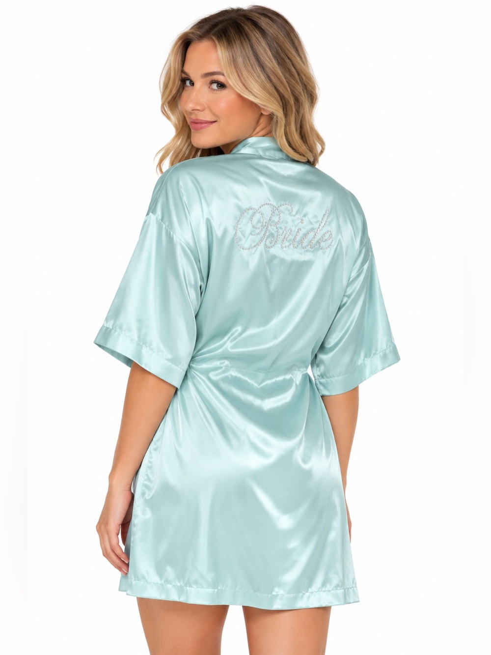 Victoria’s Secret sequin silky bride robe
Size S/M small/medium